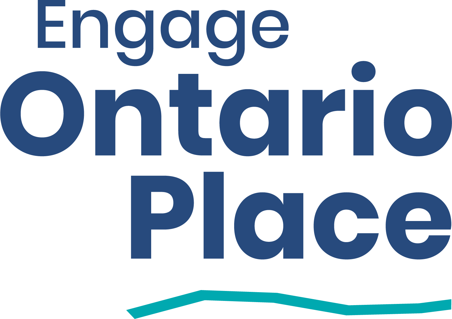 Engage Ontario blue text logo