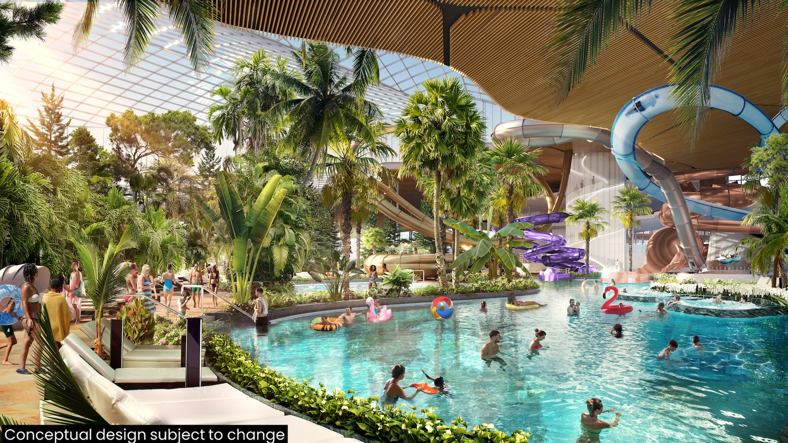 Therme group conceptual design (subject to change).
